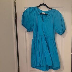 NWOT Vibrant Blue Mini Dress